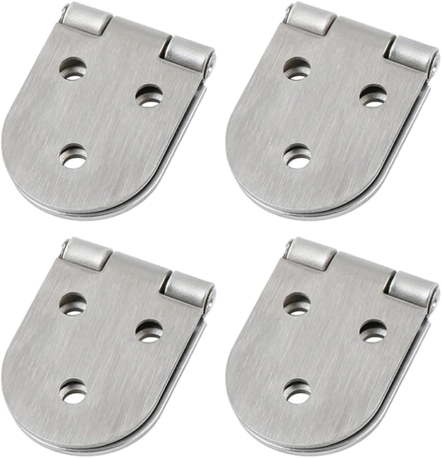 Housoutil Kitchen Hinges 8pcs Stainless Steel Hinge, Heavy Duty