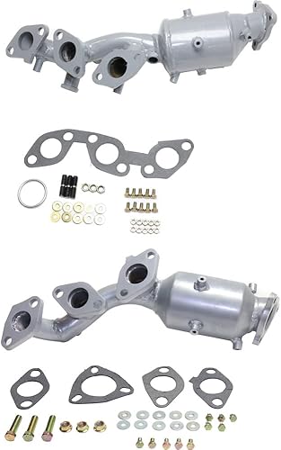 Miniatura 1 de Evan Fischer Convertidor catalítico legal de 46 estados compatible con Nissan Frontier 2002-2004 y Xterra 2002-2004 delantero, conductor y lado del