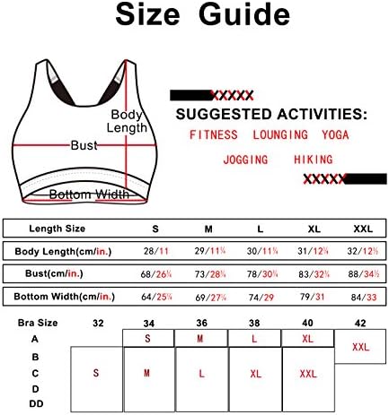 Icyzone Damen Sport-BH 2er Set, Camisole Yoga Top Mit Polster, Für Fitness & Alltag, Größen A/B/C