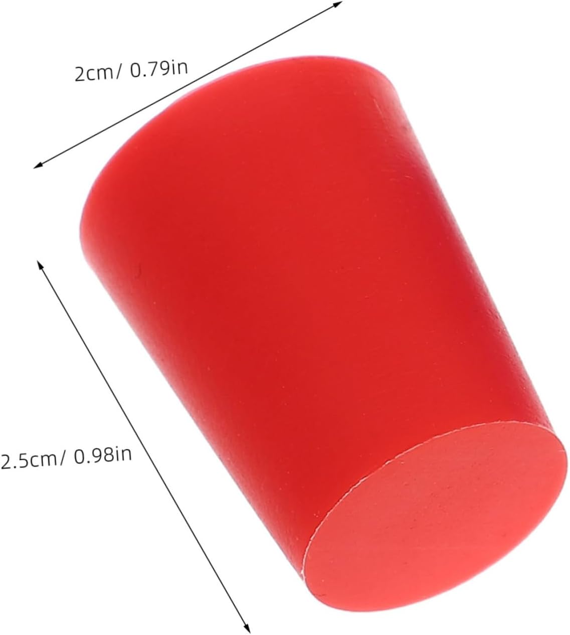 Alipis Tapered Silicone Stopper Set 10-Piece Assortment of Waterproof Rubber Plugs for Lab Bottles Tanks and Pipes High-Temperature Resistant Sealing Caps