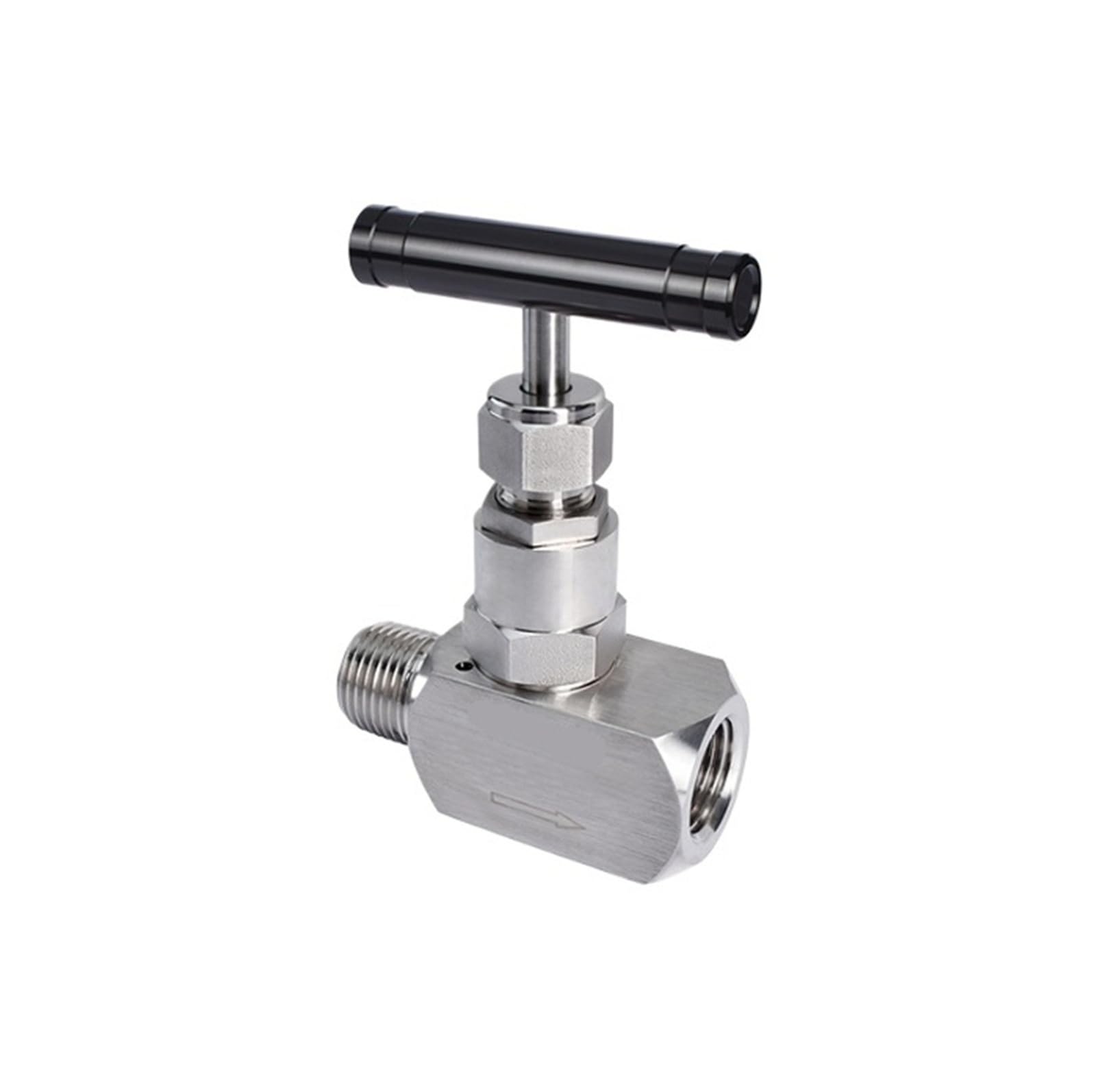 Nadelventile NBSS-NS16-FNS16-8 Edelstahl 316 1 Zoll 414 Bar (6000 Psig) -65 °F bis 450 °F Innendurchmesser 6,4 mm