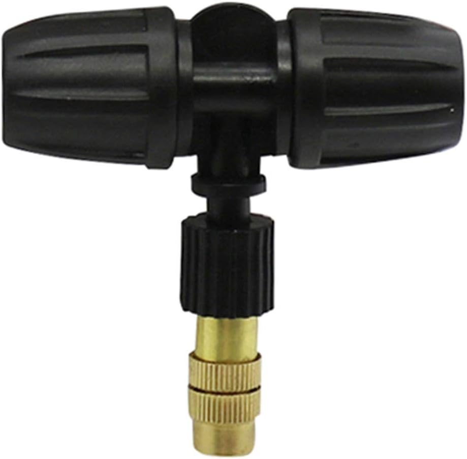 Irrigation Dripper Copper Atomizing Nozzle, Greenhouse Cooling, Industrial Humidification, Agricultural Irrigation Sprayer, 30 Pieces of Atomizing Nozzle (Color : Orange)