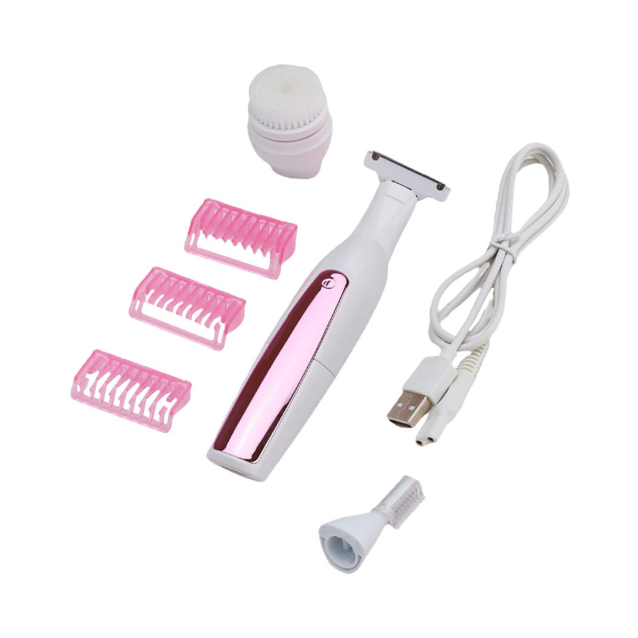 Rasoio Elettrico Ricaricabile Abs per Depilazione Corpo Gambe Ascelle Silenzioso Ipx6