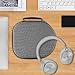 Geekria Shield Headphones Case Compatible with Bang & Olufsen Beoplay H95, H9 3rd Gen, H9i, H4, H9, H8 Case, Replacement Hard Shell Travel Carrying Bag with Cable Storage (Dark Grey)