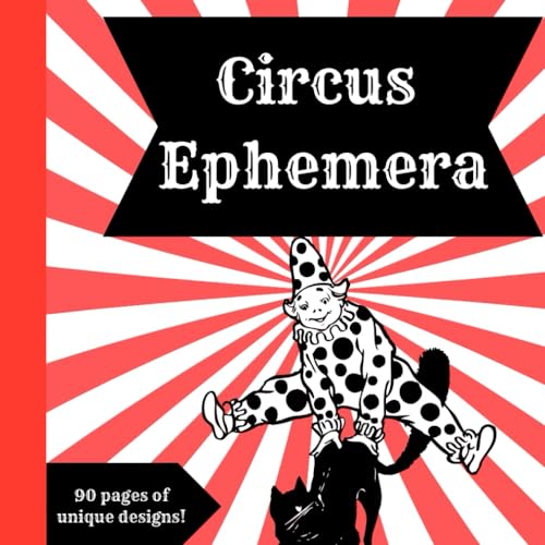 Circus Ephemera matériel scrapbooking pour décorer vos carnets