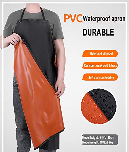 Younber WQ110 Waterproof Apron Rubber Vinyl thumb #1