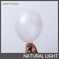 Vista 550 de PartyWoo Nude Balloons 100pcs 12 Inch Apricot Boho Fall Neutral Latex Helium Balloons for Graduation Wedding Anniversary Birthday Boy Baby Shower