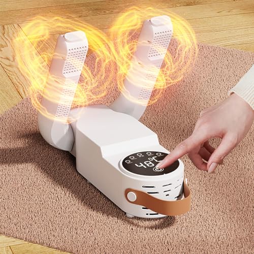 Secador de botas portátil con panel inteligente LED miniatura 6