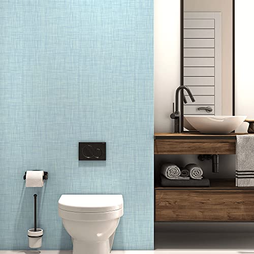 Papel de Parede Linho Azul Rio Nilo