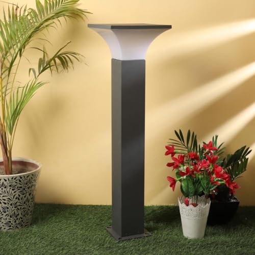 Image of JACKAL 10W LED Pathway Light Walkway Lights, Gate Pillar Outdoor Floor Lamp Aluminium IP65 Waterproof Bollard Lights for Driveway Yard, Terrace, Lawn, Patio and Garden Decoration | 1-Year Warranty