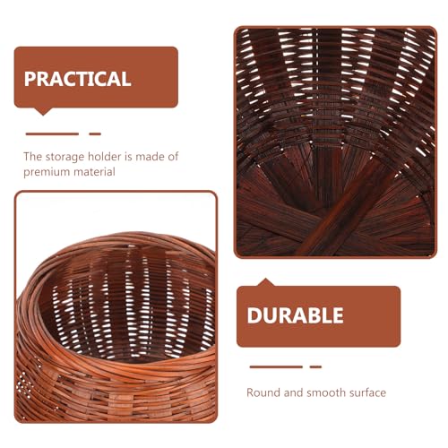 Panier en osier en forme de citrouille avec couvercle Gatuida - 5