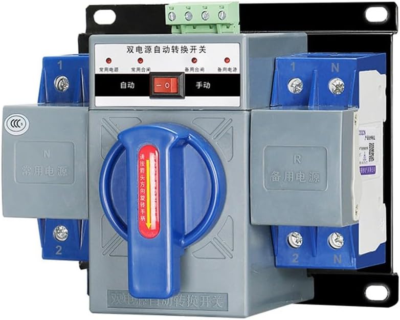 Dual Power Automatic Change-over Switch, 63A 4P Dual Power Automatic Transfer Switch Generator Changeover Switch