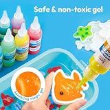 Klever Kits Magiczny zestaw zabawek z elfami wodnymi, zestaw żelu wodnego wróżek, Stwórz własne wodne zwierzątka domowe, Zabawki, zestaw DIY do rękodzieła, Prezenty urodzinowe dla dzieci od 3 lat
