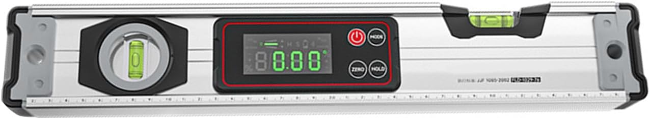 Multifunctional Digital Protractor with Sound Warning Systems, Digital Spirit Level Device Made of Aluminium for Carpentry and Construction Construction Meter