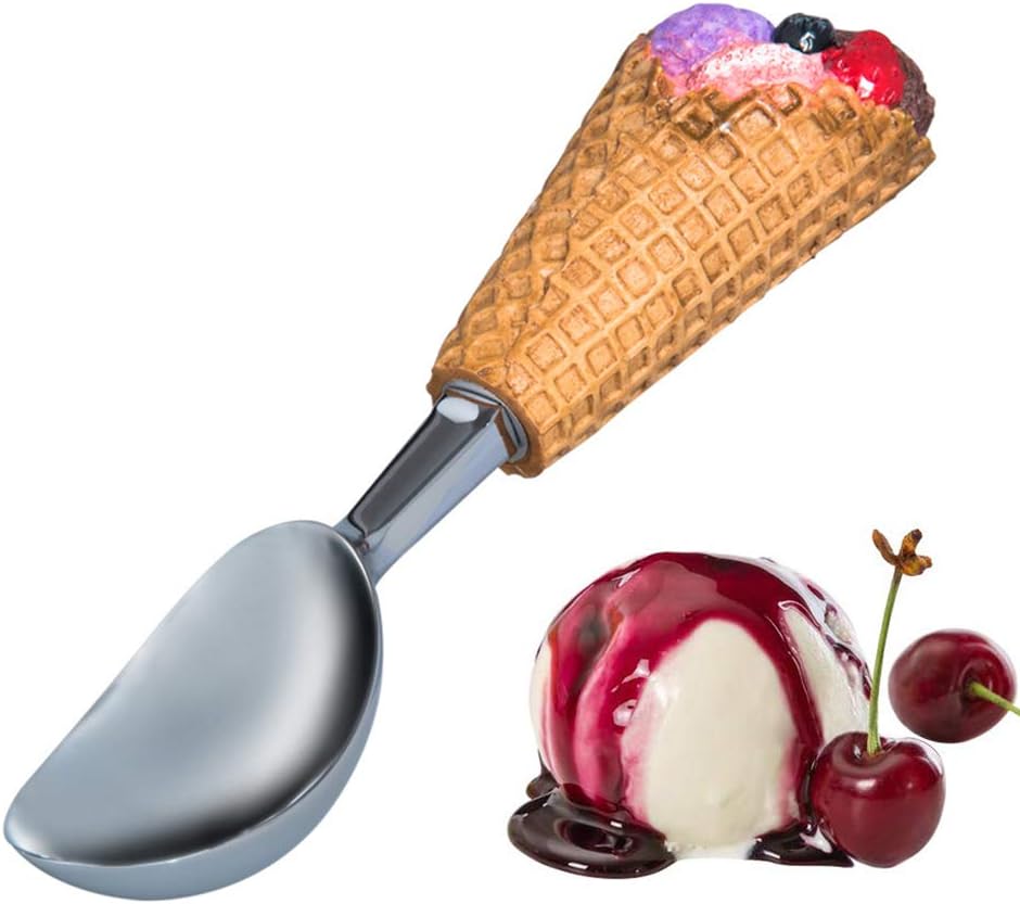 Ice Cream Scoop Cream Dipper Spoon DIY Tools Resin Handle Stainless Steel Ice Cream Spoon, Cookie Baking Mold Scoop Melon Baller for Fruit, Salad, Cake, Ice Cream,2pcs Ice Cream Scoop Cream Dipper Spoon DIY Tools Resin Handle Stainless Steel Ice Cream Spoon, Cookie Baking Mold Scoop Melon Baller for Fruit, Salad, Cake, Ice Cream,2pcs
