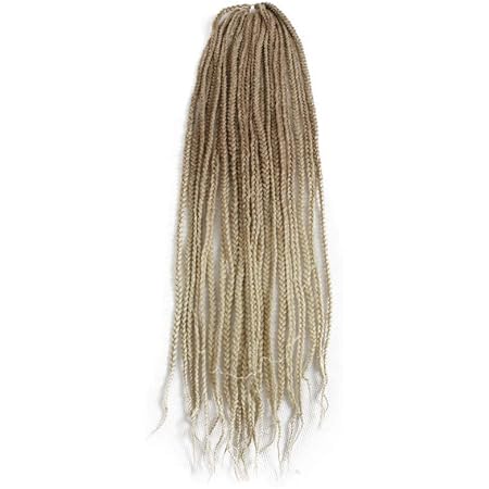 Amazon Com Crochet Box Braids Hair 3packs 30inch Long Pre Twists Style Ombre Blonde 27 613 Jumpo Box Braids 3x Medium Crochet Hair Synthetic Braiding Hair 27 613 Beauty crochet box braids hair 3packs 30inch long pre twists style ombre blonde 27 613 jumpo box braids 3x medium crochet hair synthetic braiding hair