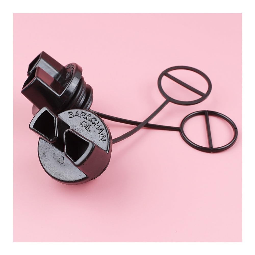 Bouchon filtre à huile pour tronçonneuse 350-420, lot de 2 pièces de rechange