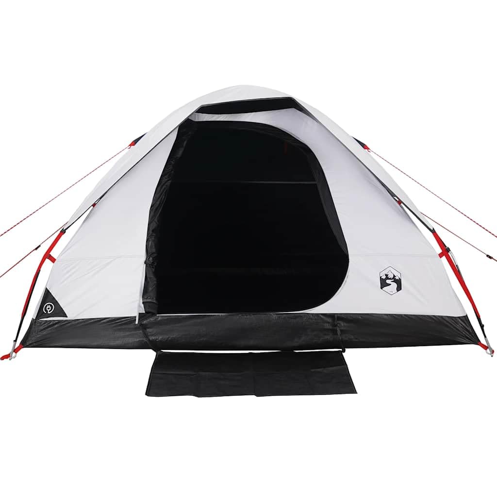 Tienda de campaña domo para personas, verde oliva, impermeable T poliéster para exteriores con conexión electrónica, tienda de campaña ligera para acampar