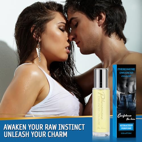 Pheromone Cologne for Men to Attract Women - Long-Lasting Scent Mens Cologne - Enhanced Confidence & Attraction Pheromone Infused Perfume for Men - Pheromones Hypnosis Men\'s Cologne - 15 mL