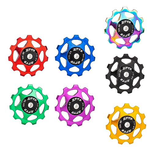 Image of Bike Rear Derailleur Pulley 11T Parts Cycling Accessory Road Bike Pulleys Multi | Cycling | Bicycle Components & Parts | Derailleurs (Rear)