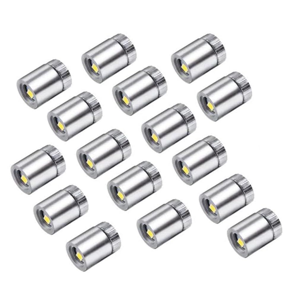 Vjsujehgy 42Pcs Miniature Lights for Dollhouse,7 Colors Mini Spot Lights Battery Operated,Small Led Light for Handcraft (Colorful)