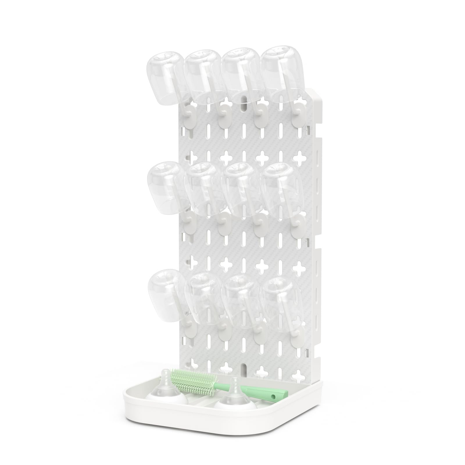 Flyhapi Baby Bottle Drying Rack, Large Bottle Dryer Rack