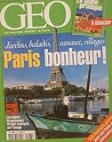 magazine geo namibie  GÉO (magazine) - n° 223 - Paris bonheur