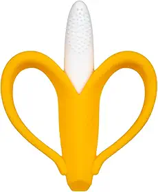 Buba, Massageador De Gengiva Banana Cerdas Curtas