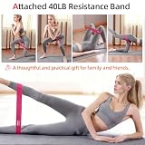 Abahub Kegel Exerciser, Increased Resistance Thigh Trainer, Inner Thigh Squeezer for Women, Grey