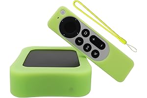 Protective Case for Apple TV 4K and Siri Remote