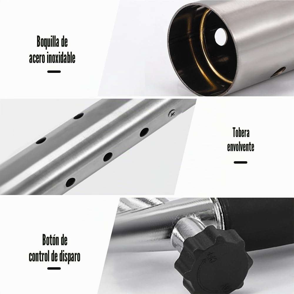 Herbicida ajustable, 1 unidad, 39-79 cm, dispositivo de eliminación de malas hierbas extraíble con mango ergonómico para destruir malas hierbas