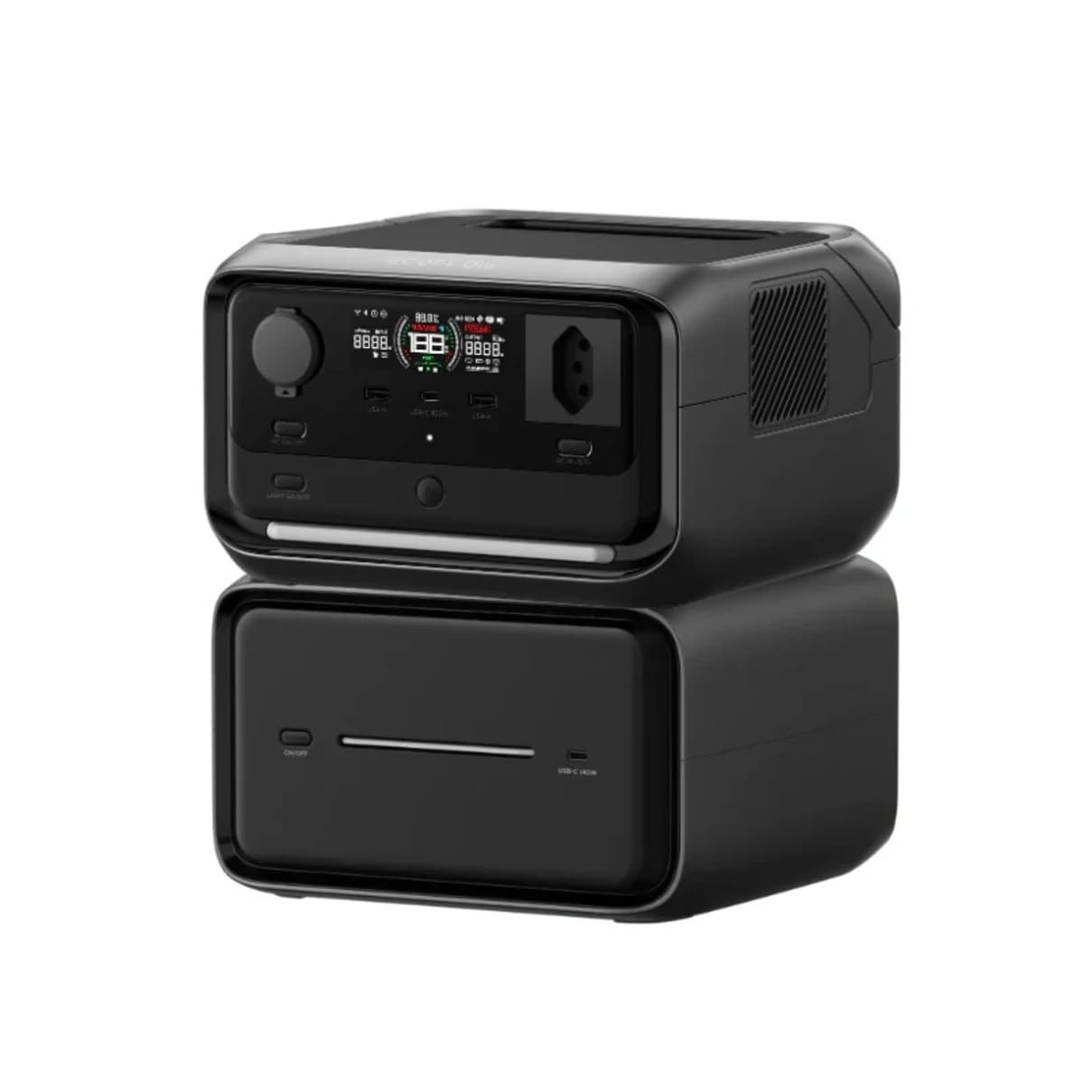 EcoFlow River 3 PLUS 600W / 286Wh + Bateria 572Wh - Estação de Energia Portátil 220V