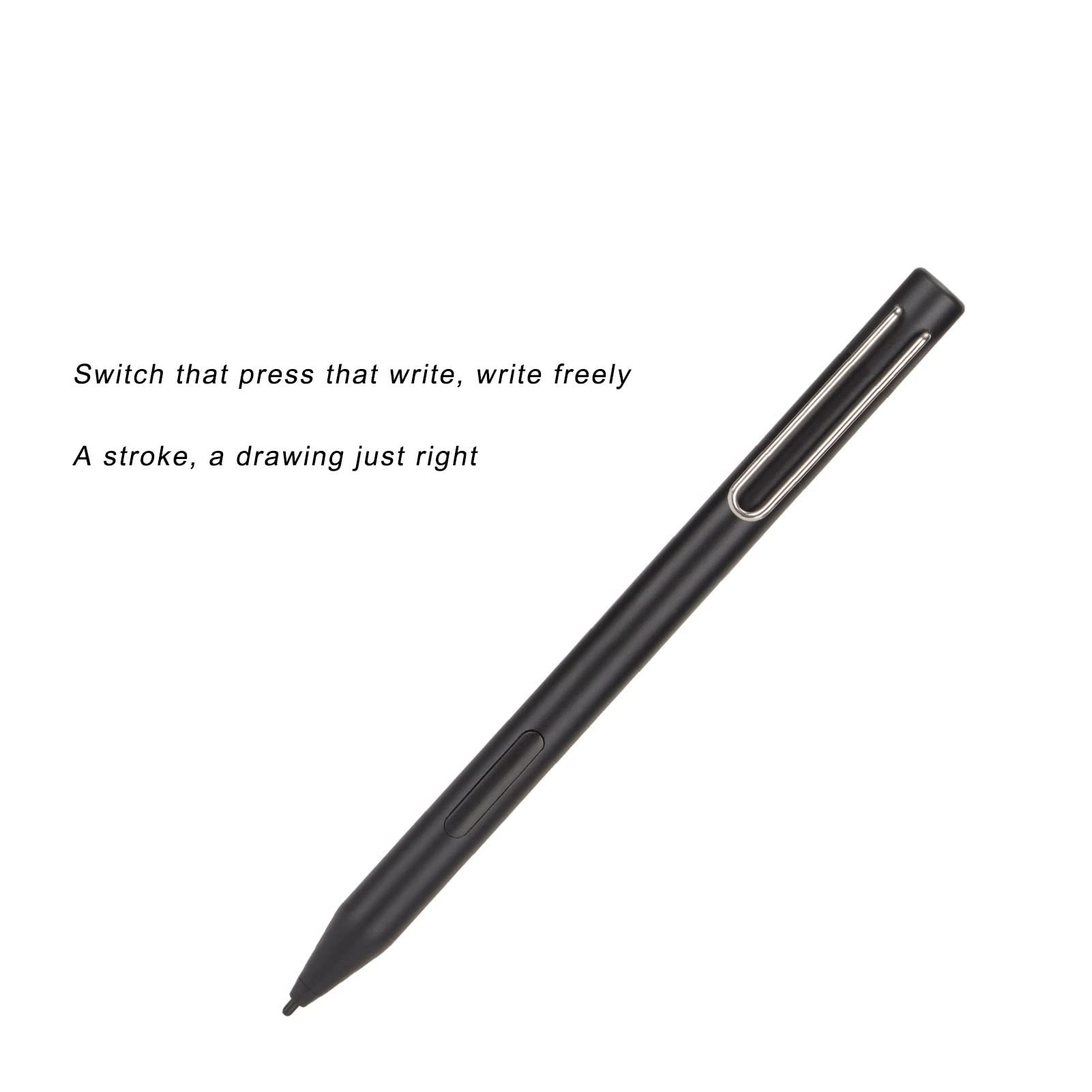 Penna touch screen, penna stilo con tasto destro e pulsanti Cancella S PEN di ricambio, liscia e precisa, per Surface Pro serie 3 4 5 6 e per Surface Book