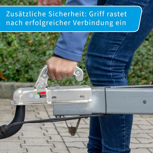Zugkugelkupplung bis 750 kg für Vierkantrohr/60mm