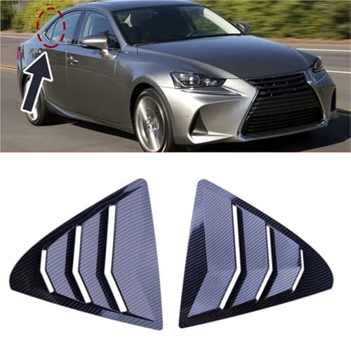 Aileron arrière latéral pour Lexus IS300 IS250 2013-2019 noir mat - 2