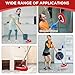 Baderke 8 Pack Microfiber Mop Heads Replacements Microfiber Spin Mop Replace Heads Reusable Refills Pads Duster Replace Washable Cleaning Cloths Scrubber Dust Refills for Floor Cleaning