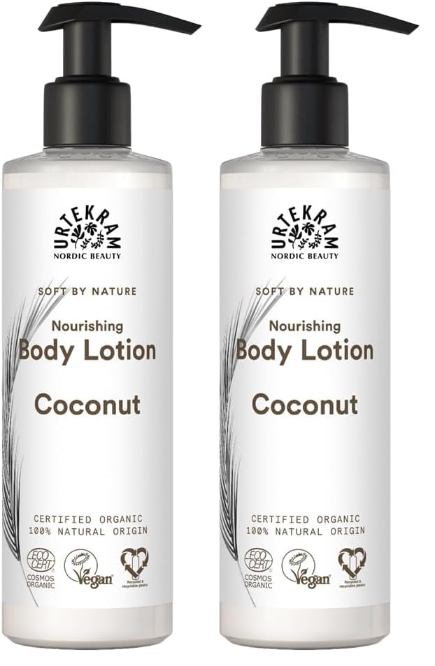 Loción corporal de Coco BIO Urtekram elimina la tirantez con hidratación natural