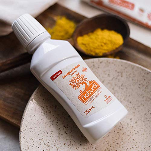 Enxaguante Bucal Natural Extratos de Curcuma, Cravo e Melaleuca 250 mL, Suavetex