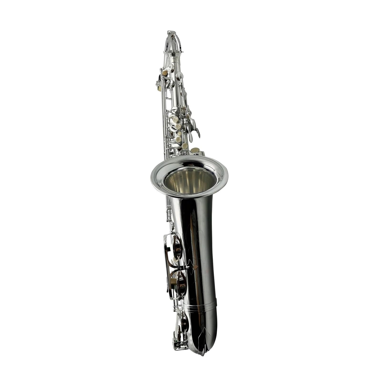 Saksofony Dla Początkujących Profesjonalny Srebrny Saksofon Tenorowy Instrument Dęty Drewniany Z Tonacją B
