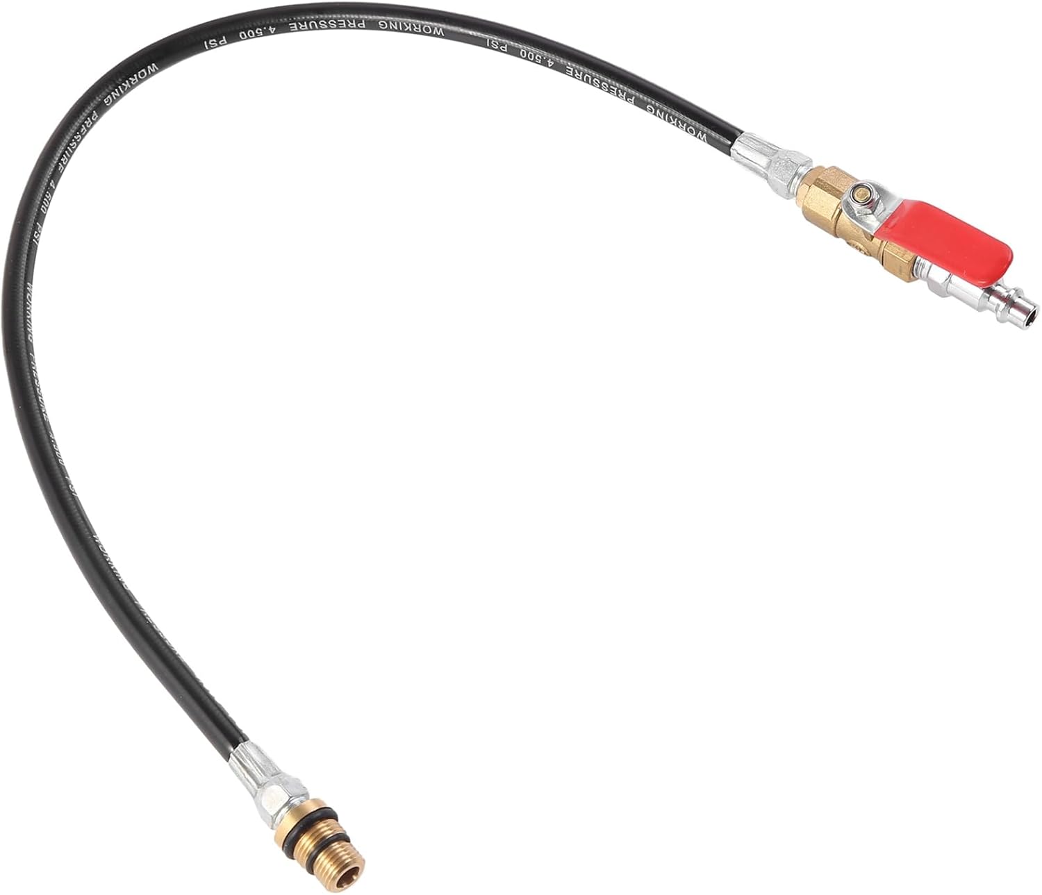 Engine Air Valve Holder Pressure Pipe Valve for LS Engine Valve Spring Compressor Air Holder Stem Seal Removal to 1/4 NPT Cylinder Leakage Test Assistant Set Auto Replacement Parts