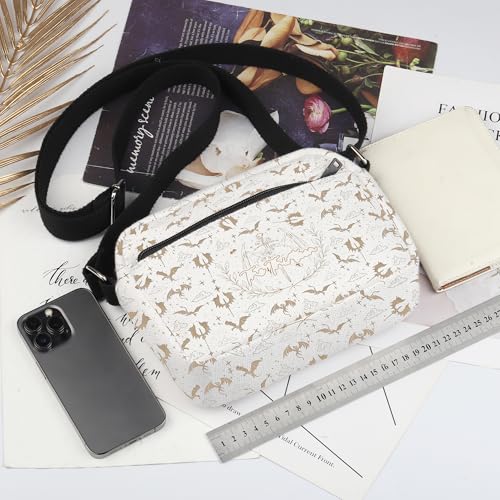 CMNIM 13 Glass Merch Gifts Fantasy Book Crossbody Bag Acatar Crossbody Purse SraraJM Merch for Fantasy Book Reader Gifts2