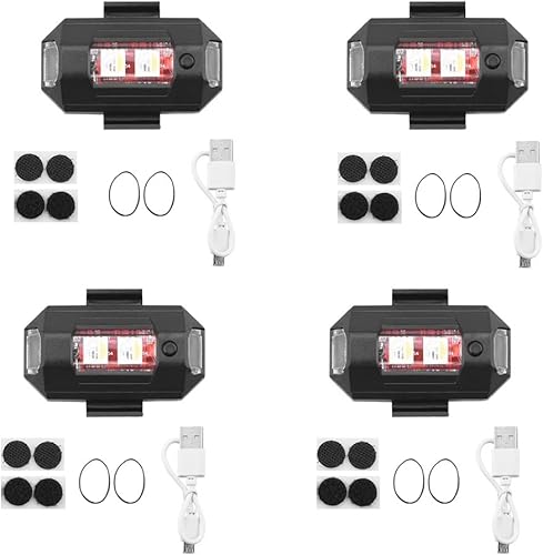 Miniatura 5 de ABZEKH Drone Accessories Drone Strobe Lamp Light for DJI Mavic 3AvataAir 2S for Mini 3 Pro for Visible Adjustable Anti-Collision Flash Night Flight