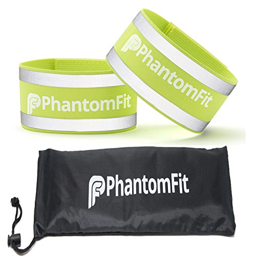Phantom Fit Reflective Ankle Bands Best Reflective Running and Working Gear Around