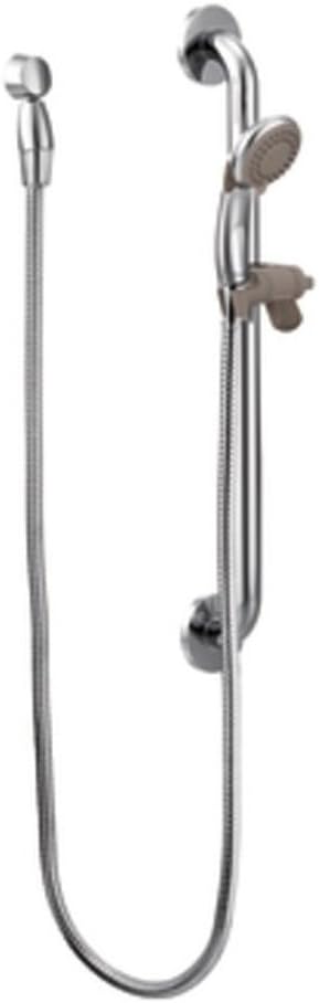 40124 Capstone Multi-Function Handheld Shower with Slidebar, Chrome