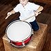Kisangel Marching Drum Set for Snare Drum with Drumsticks Drum Belt and Gloves Musical Instrument for Develop Rhythm and Skills