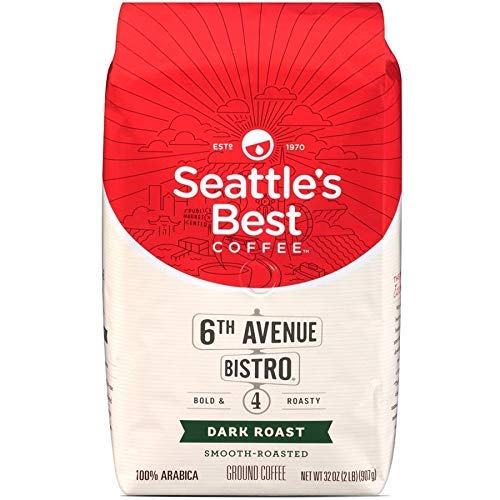 Seattle's Best 6Th Avenue Bistro (Previously Signature Blend No.4) Level 4 Dark Roast Coffee (32-Ounce Bag) #TOP13