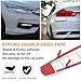 HARFINGTON 4pcs Car Bumper Guard Strip Anti-Collision Anti-Scratch Bumper Protector Trim Universal Front and Rear Bumper Guard for Cars SUV Pickup Truck, White