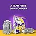 Ziploc Slider Storage Gallon Bag, Great for Grab-and-go Snacking, Tailgating or homegating, 20 Count- NFL Minnesota Vikings
