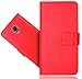 Produktbild FoneExpert® Wiko Tommy 2 Plus (5.5") Handy Tasche, Wallet Case Cover Premium Hüllen Etui Hülle Ledertasche Lederhülle Schutzhülle Für Wiko Tommy 2 Plus (5.5")