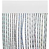 PEBSHOP Kordelvorhang, mehrfarbig, 140 x 240 cm